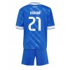 Real Madrid Brahim Diaz #21 Tredjedraktsett Barn 2025-26 Kortermet (+ korte bukser)
